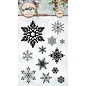 Studio Light Transparent / Clear Stamp: 12 ice crystals