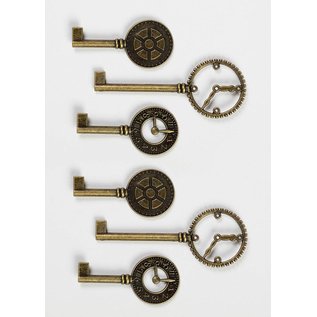 Vintage, Nostalgia und Shabby Shic Shabby Chic Metal Clock Keys