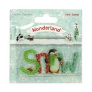 Stempel / Stamp: Transparent Gennemsigtig / Clear Stamp: Wonderland