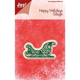 Joy!Crafts / Jeanine´s Art, Hobby Solutions Dies /  Kutting og Embossing: Sleigh