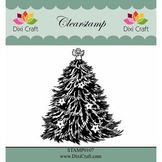Stempel / Stamp: Transparent Gennemsigtige frimærker: juletræ