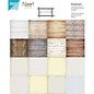 Joy!Crafts / Jeanine´s Art, Hobby Solutions Dies /  Bloque de papel para tarjetas y álbumes de recortes, 16 hojas, motivos de madera, 30,5 x 30,5 cm