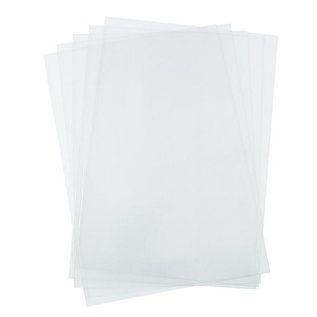 Karten und Scrapbooking Papier, Papier blöcke 5 sheets of A4 mother-of-pearl cardboard, white