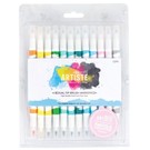 FARBE / STEMPELKISSEN Artiste permanent Dual Tip Marker kwast, verf Pastels Collection