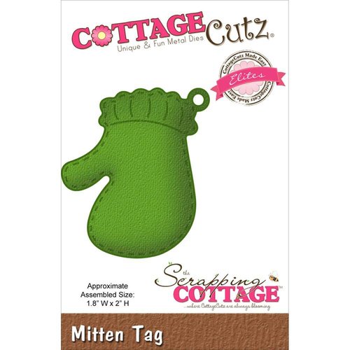 Cottage Cutz Snij en embossing Sjabloon: Handschoenen Versiering Cottage Cutz Snij en embossing Sjabloon: Handschoenen Versiering