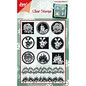 Stempel / Stamp: Transparent Motif de timbre transparent, motif de Noël