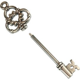 Embellishments / Verzierungen Ornamenten / versieringen: 1 Vintage Key