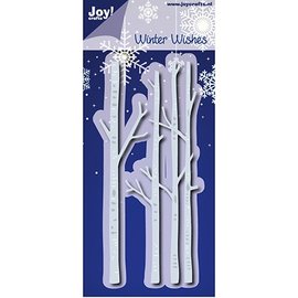 Joy!Crafts / Jeanine´s Art, Hobby Solutions Dies /  Stanzschablonen: Winter Wishes, Birkenstamm