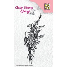 Nellie Snellen Trasparente / Clear Stamp: Primavera Bouquet