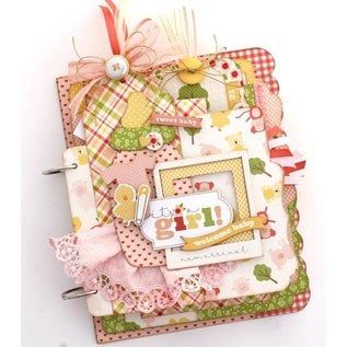 Carta Bella / Echo Park / Classica Designer block: Baby Mine Girl Collection Kit by Carta Bella