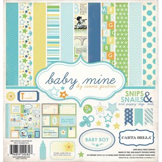 Carta Bella / Echo Park / Classica Designer Block: Baby Mine "Boy" Collection Kit by Carta Bella