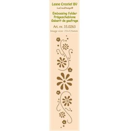 Leane Creatief - Lea'bilities und By Lene Embossing Folder, Format 24 x 122 cm