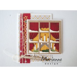 Marianne Design Taglio e goffratura modelli: Candele