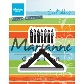 Marianne Design Cutting and embossing die: Candle bridge