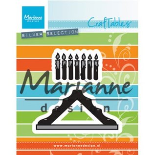 Marianne Design modèles de coupe et gaufrage: Bougies