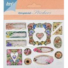 Embellishments / Verzierungen crystal 3D stickers, 15 motifs