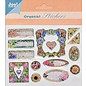 Embellishments / Verzierungen crystal 3D stickers, 15 motifs