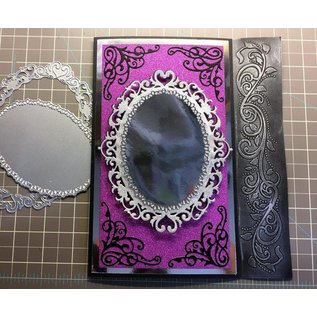 Die'sire cutting en embossing die: Venetian Mirror