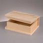 Holz, MDF, Pappe, Objekten zum Dekorieren Buchbox træ, 2 størrelser i valg