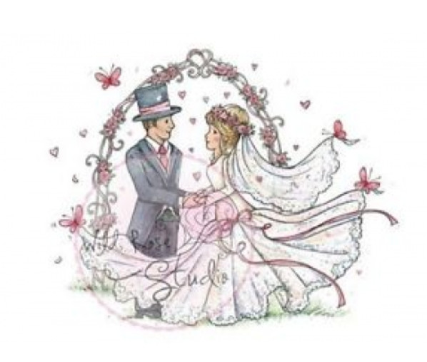 Wild Rose Studio S Timbre Transparent Mariage Hobby Crafts24 Eu Francais