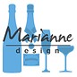 Marianne Design Skæring og prægning Stencils: Champagne