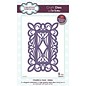 CREATIVE EXPRESSIONS und COUTURE CREATIONS cutting and embossing Stencils: decorative frame, 5 parts, largest format: 8 x 13cm