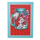 CREATIVE EXPRESSIONS und COUTURE CREATIONS A5 Stamp Trasparente: Jar of Dreams
