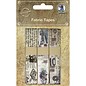 Designer Papier Scrapbooking: 30,5 x 30,5 cm Papier Cintas Scrapbooking tela de la vendimia, autoadhesivo, 3 Motive diversa