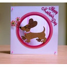 Marianne Design Punching and embossing template, dog - back in stock!