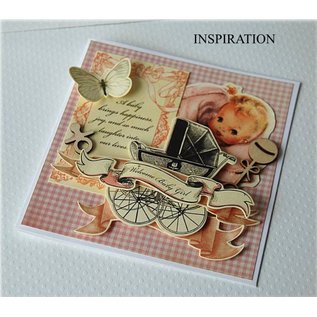 Kaisercraft und K&Company Chipboards Designs: Baby girl