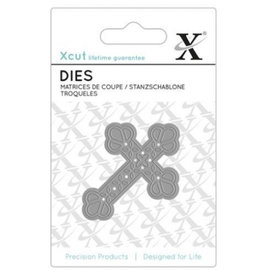 Docrafts / X-Cut Stanzschablone Kreuz, format 7 x 5cm