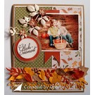 Joy!Crafts / Jeanine´s Art, Hobby Solutions Dies /  Cutting and embossing Template: Raspberry leaf