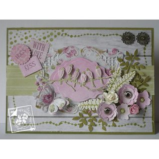 Joy!Crafts / Jeanine´s Art, Hobby Solutions Dies /  Troquelado y estampado plantilla Joy manualidades, hojas