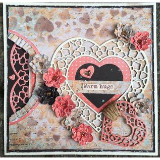 Joy!Crafts / Jeanine´s Art, Hobby Solutions Dies /  Cutting and embossing Template: Hearts