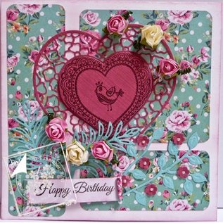 Joy!Crafts / Jeanine´s Art, Hobby Solutions Dies /  Coupe et gaufrage Modèle: Coeurs