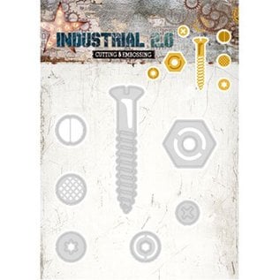 Studio Light cutting and embossing template: Industrial