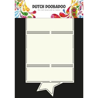 Dutch DooBaDoo A4 plastik maske: Card Art stjerne