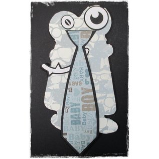 Dutch DooBaDoo A4 Plastic Template: Card Art Tie