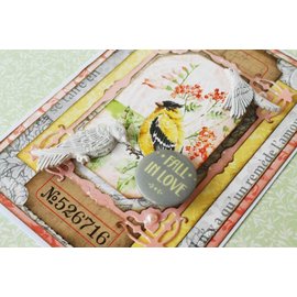 Designer Papier Scrapbooking: 30,5 x 30,5 cm Papier papier Designer, 15,5 x 15,5 cm, L'art de la nature