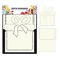 Dutch DooBaDoo A4 plastic template: Box Art Present Set