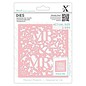 Docrafts / X-Cut Cutting and embossing Stencils: Mr and Mrs