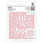 Docrafts / X-Cut Taglio e goffratura Stencil: Mr e Mrs