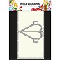 Dutch DooBaDoo A4 masque en plastique: Carte de coeur d'art pop-up