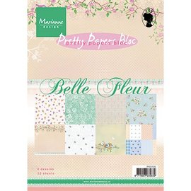 Karten und Scrapbooking Papier, Papier blöcke Designerpapier, A5, Belle Fleur - zurück vorrätig