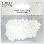 BLUMEN (MINI) UND ACCESOIRES 21  Creative Paper Blossoms , White