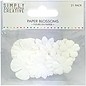 BLUMEN (MINI) UND ACCESOIRES Bare Creative Paper Blossoms - White