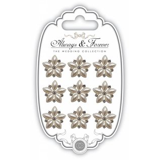 Embellishments / Verzierungen Craft Consortium Pearl Star Cluster Charm