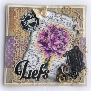 Joy!Crafts / Jeanine´s Art, Hobby Solutions Dies /  Tampon transparent / transparent, A6, bouquet de silhouette