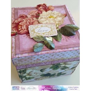 Couture Creations beautiful set of papers, 24 sheets, 12 x 12 inches (See our product video)