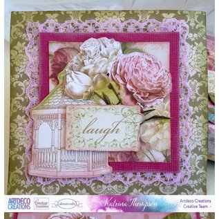 Couture Creations beautiful set of papers, 24 sheets, 12 x 12 inches (See our product video)